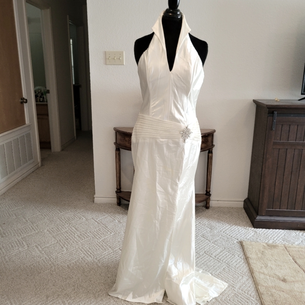 Cinderella size 14 Satin Special Occasion Dress